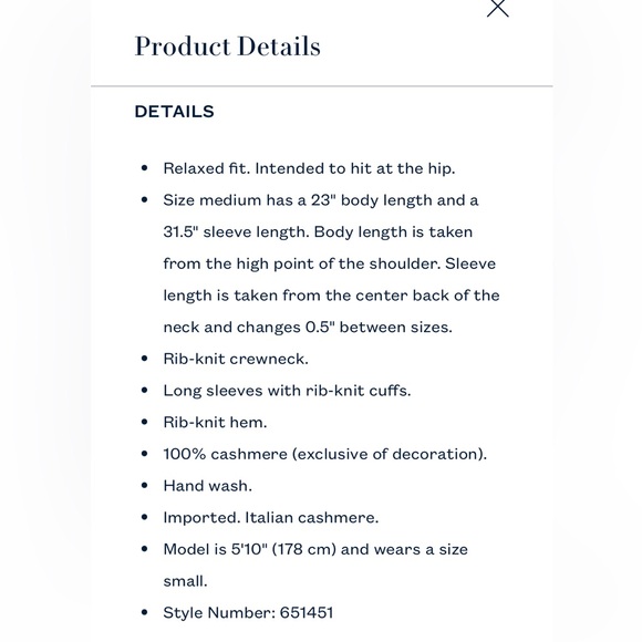 Ralph Lauren Purple Label Hand Knit Embellished 100% Cashmere Fair Isle Sweater - Picture 15 of 16